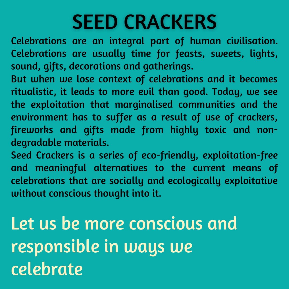 Kezevel Handcrafted Plantable Seed Cracker Gift Box - Set of 4 Seed Embedded Look Alike Crackers Grow into Plants, Beej Patakha, Size 13.6X13.6X4 CM - Kezevel